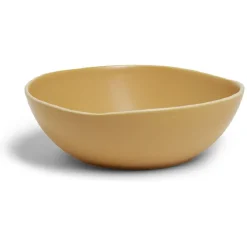 Saladier en faïence jaune Ø25xH8cm^Gifi Outlet