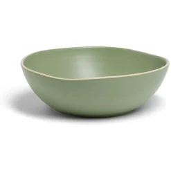 Saladier en faïence vert Ø25xH8cm^Gifi Sale