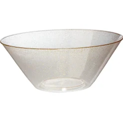 Saladier en plastique à paillettes^Gifi Hot