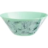 Saladier en plastique décor feuillage^Gifi Clearance