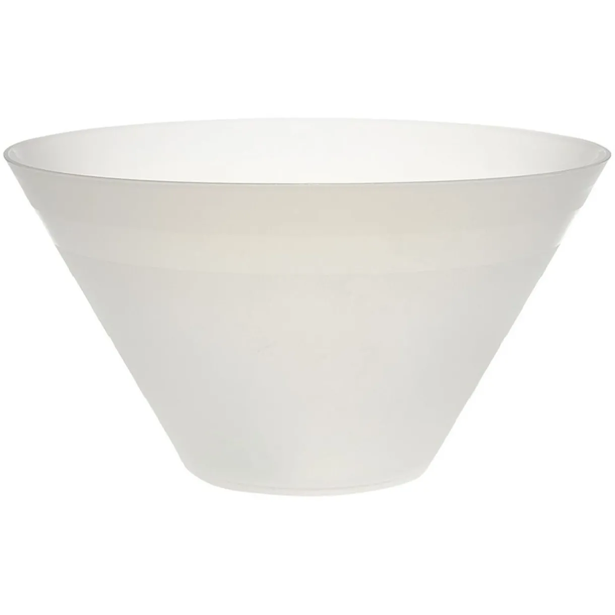 Saladier plastique blanc translucide Ø28xH10 cm^Gifi Sale