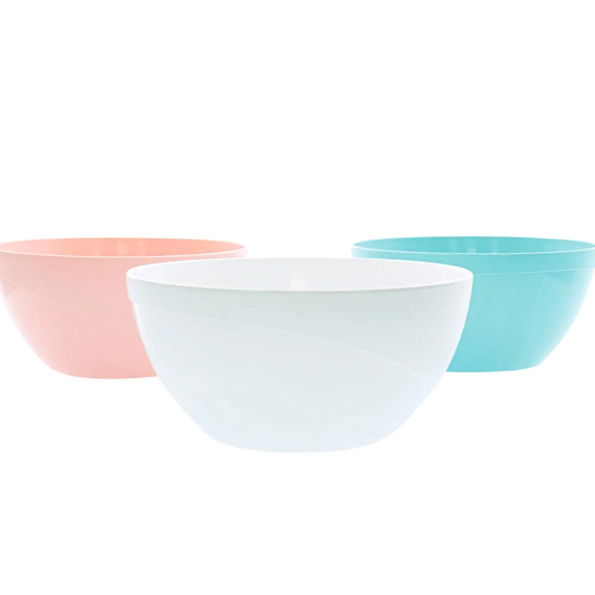 Saladier plastique coloré Ø 24 cm^Gifi Best