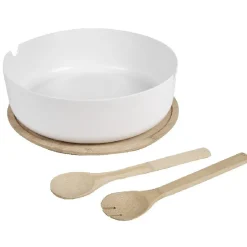 Saladier plastique et couverts^Gifi Clearance