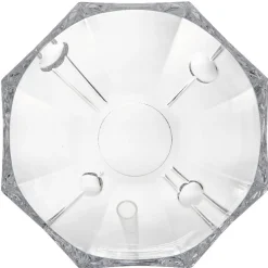 Saladier rond en verre Crystal^Gifi Online