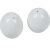 Salière et poivrière blanches^Gifi Outlet