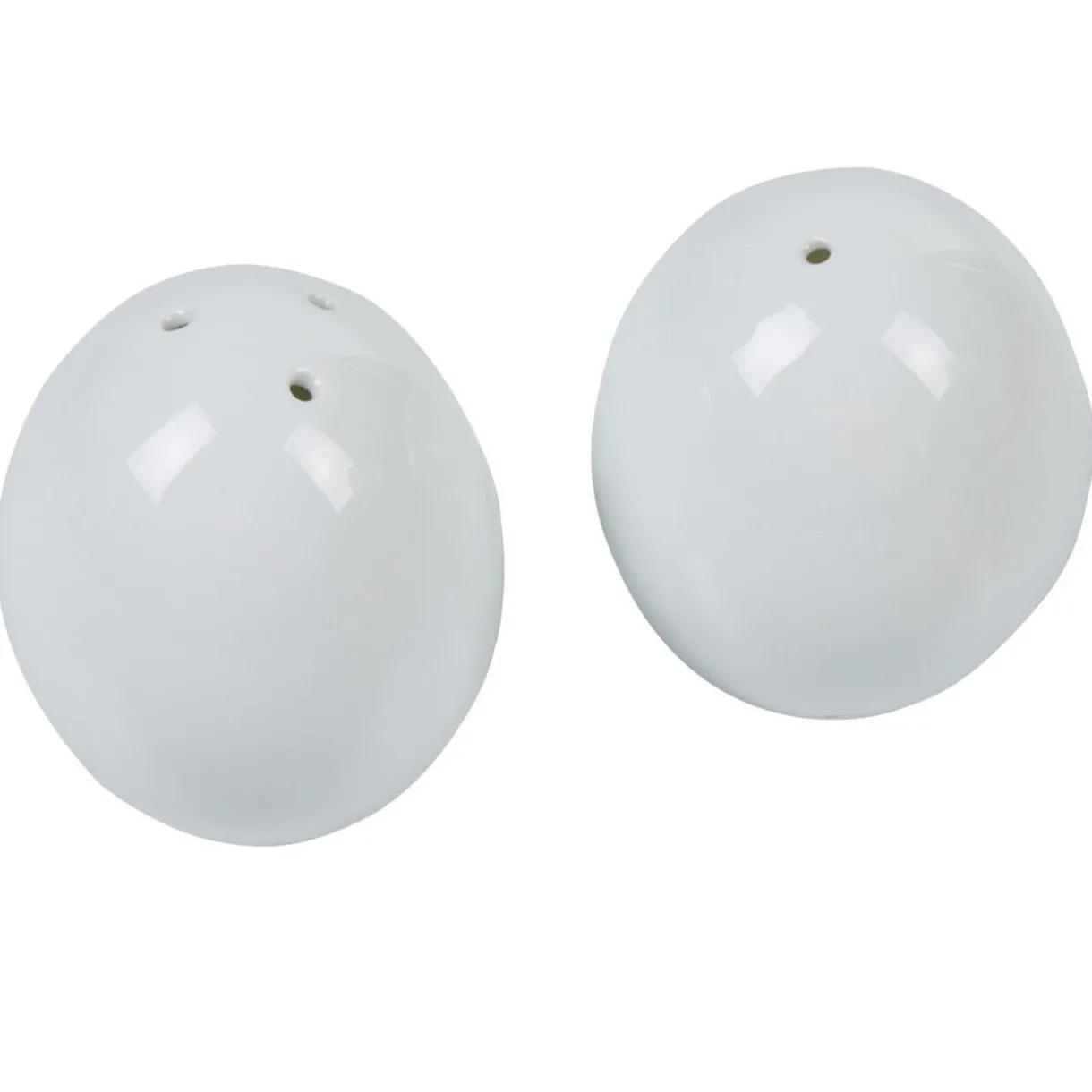 Salière et poivrière blanches^Gifi Outlet