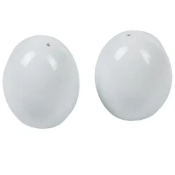 Salière et poivrière blanches^Gifi Outlet