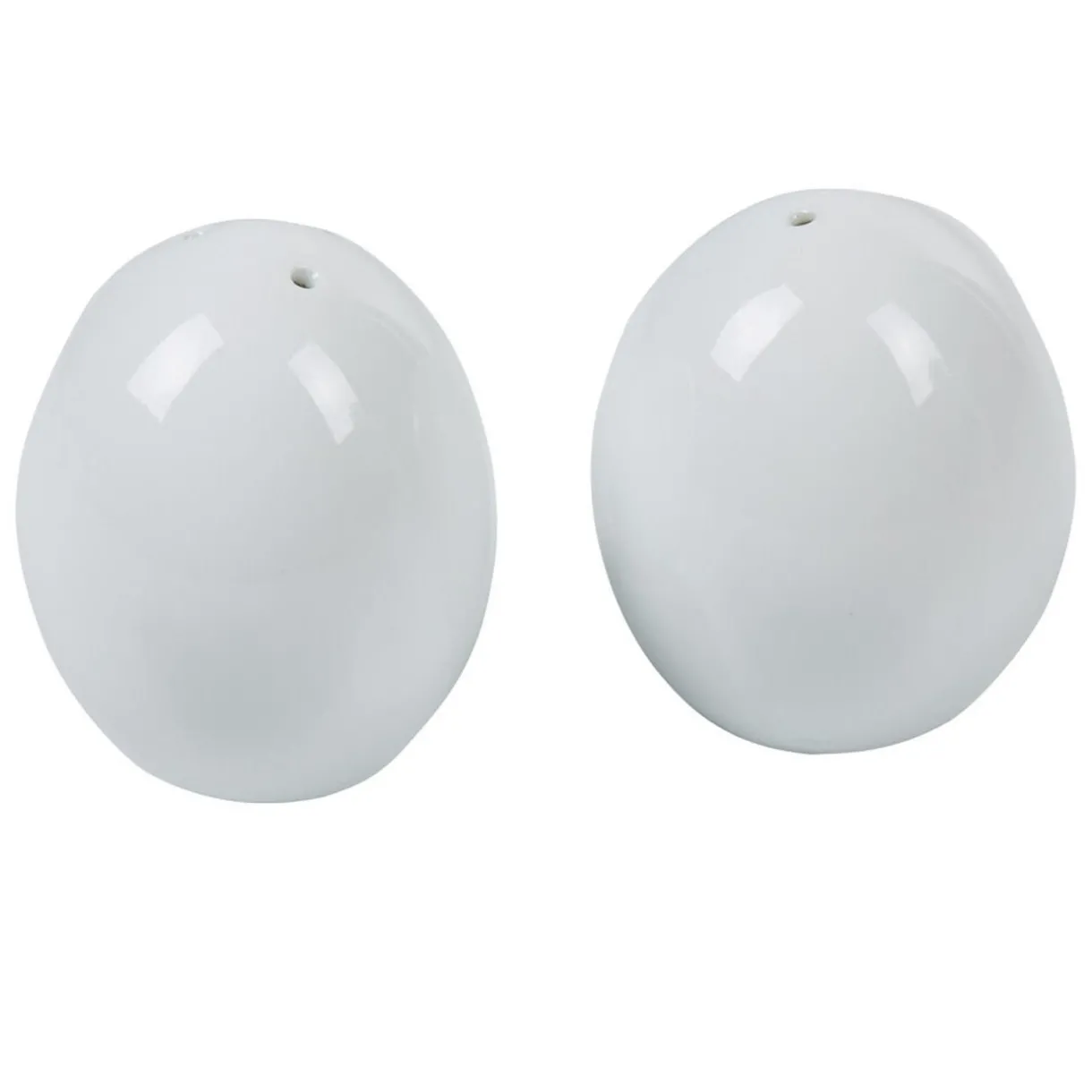 Salière et poivrière blanches^Gifi Outlet