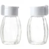 Salière et poivrière en verre^Gifi