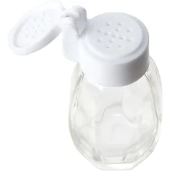 Salière et poivrière en verre^Gifi