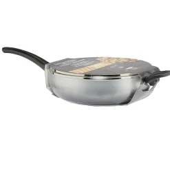 Sauteuse aluminium anti adhérente grise Ø 28^Gifi Best