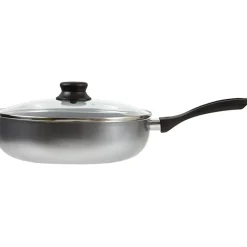 Sauteuse avec couvercle grise^Gifi Outlet