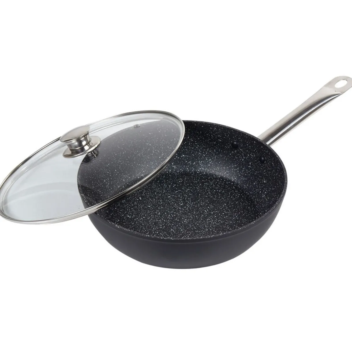 Sauteuse fond grainé effet pierre^Gifi Hot