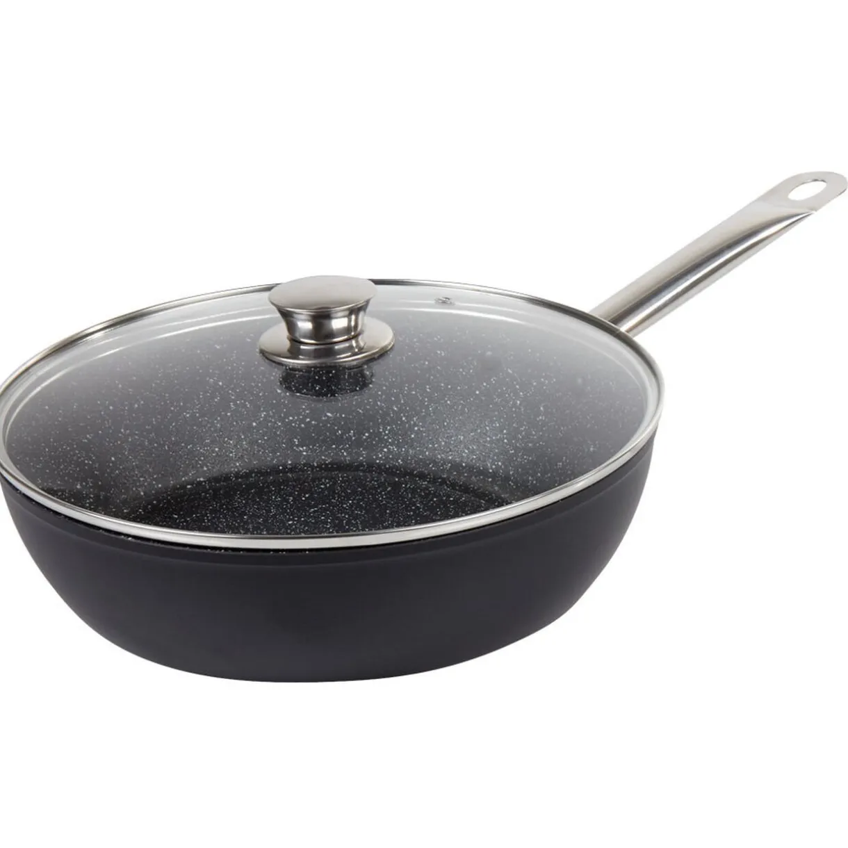 Sauteuse fond grainé effet pierre^Gifi Hot