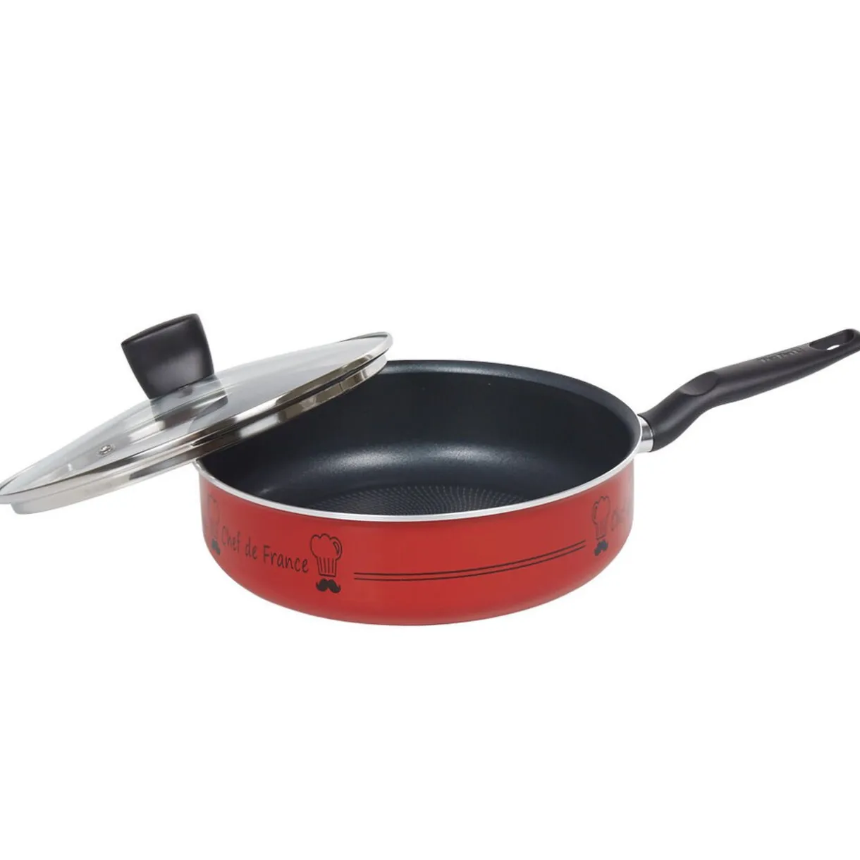 Sauteuse Tefal Essential Chef de France noire^Gifi Online