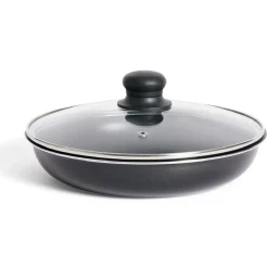 Sauteuse tous feux dont induction sans manche aluminium noir Ø25xH6,5cm^Gifi Best