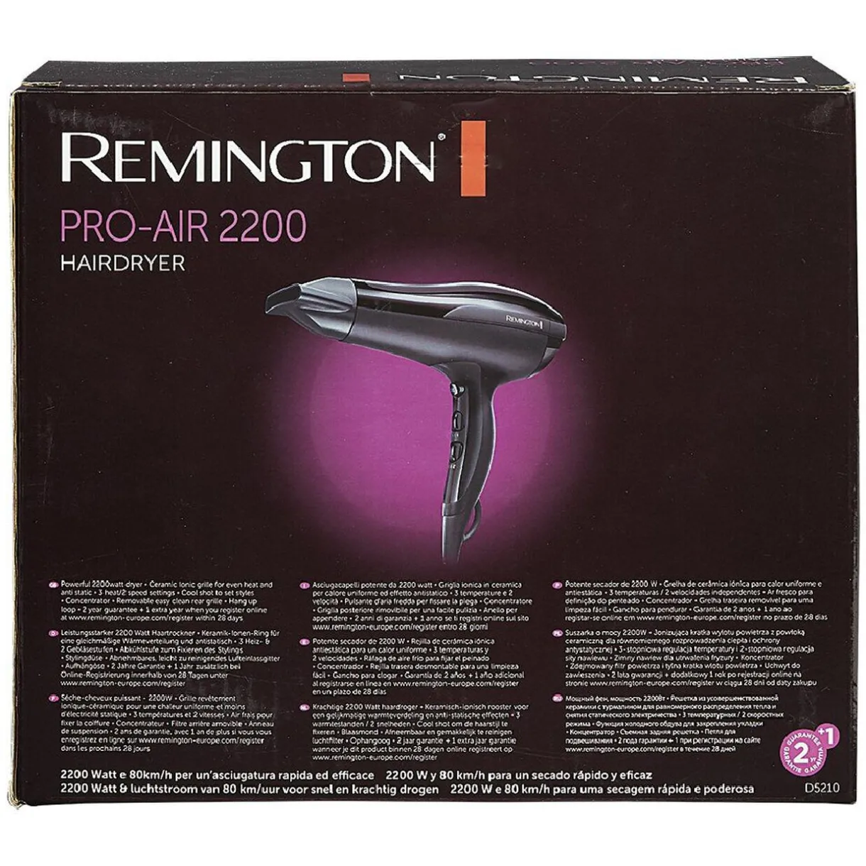 Sale Gifi Sèche cheveux Remington pro air 2200 W