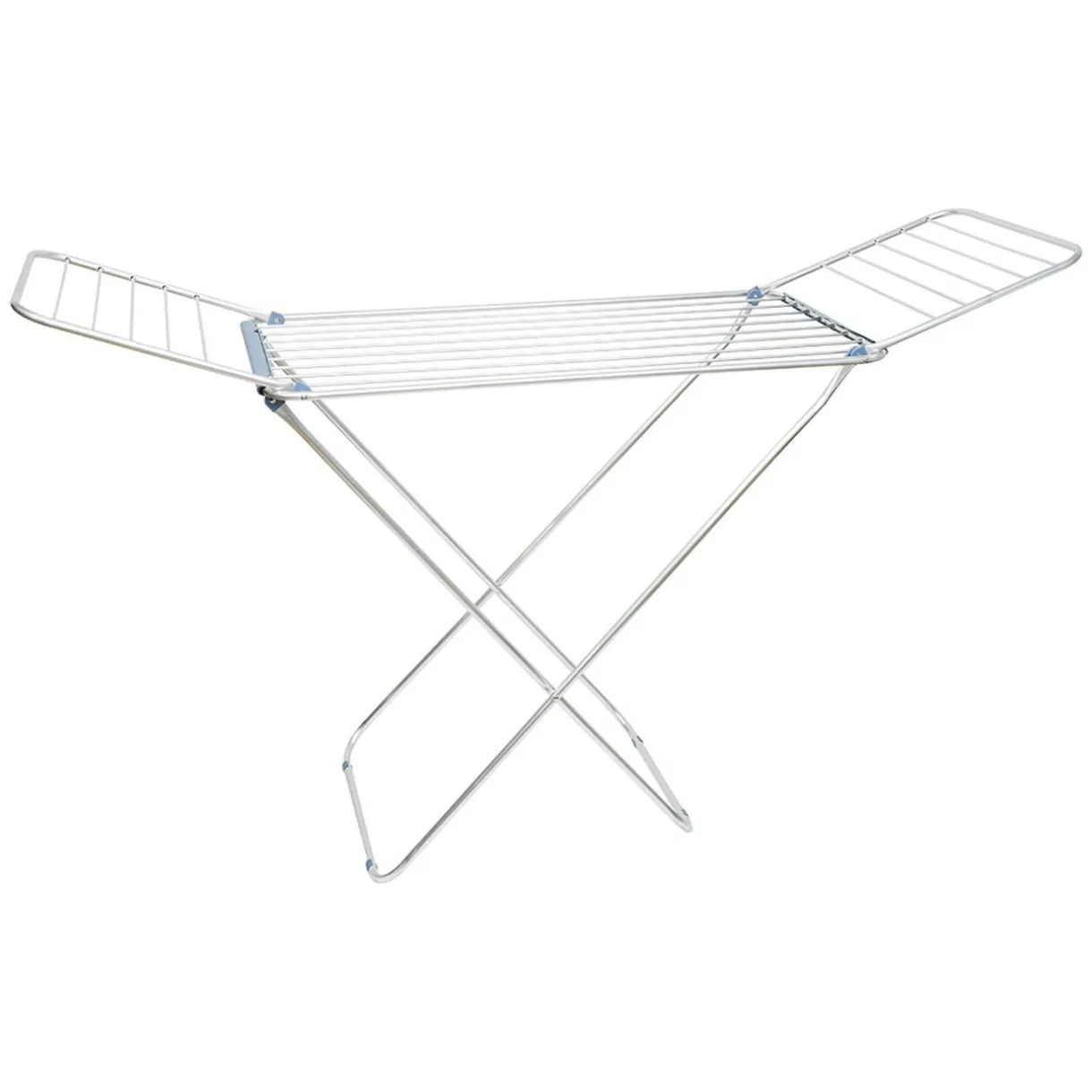 Entretien Du Linge|Gifi Séchoir à linge horizontal étendoir avec rabats aluminium noir