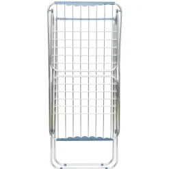 Entretien Du Linge|Gifi Séchoir à linge horizontal étendoir avec rabats aluminium noir