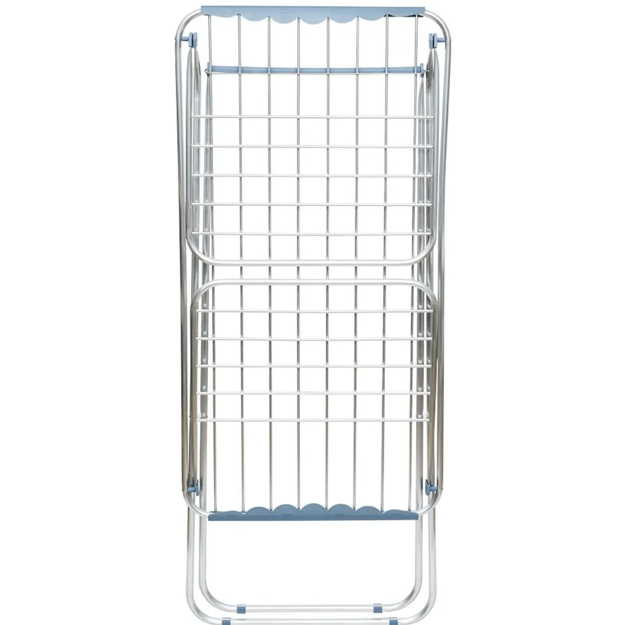 Entretien Du Linge|Gifi Séchoir à linge horizontal étendoir avec rabats aluminium noir