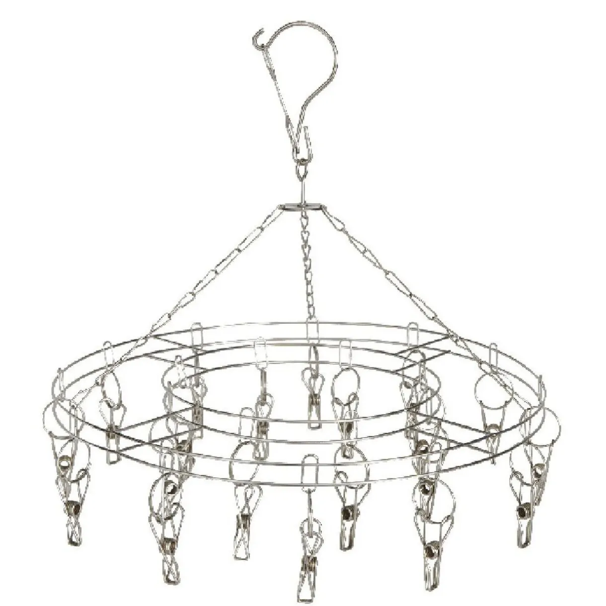 Entretien Du Linge|Gifi Séchoir 20 pinces inox