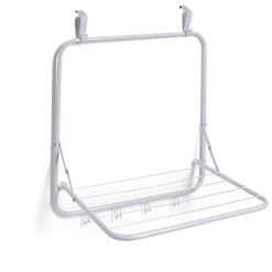 Entretien Du Linge|Gifi Séchoir de porte 51x41xH51cm fer blanc