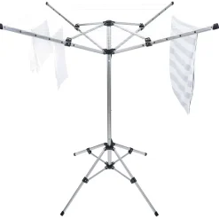 Entretien Du Linge|Gifi Séchoir linge d'extérieur étendoir parapluie 20m