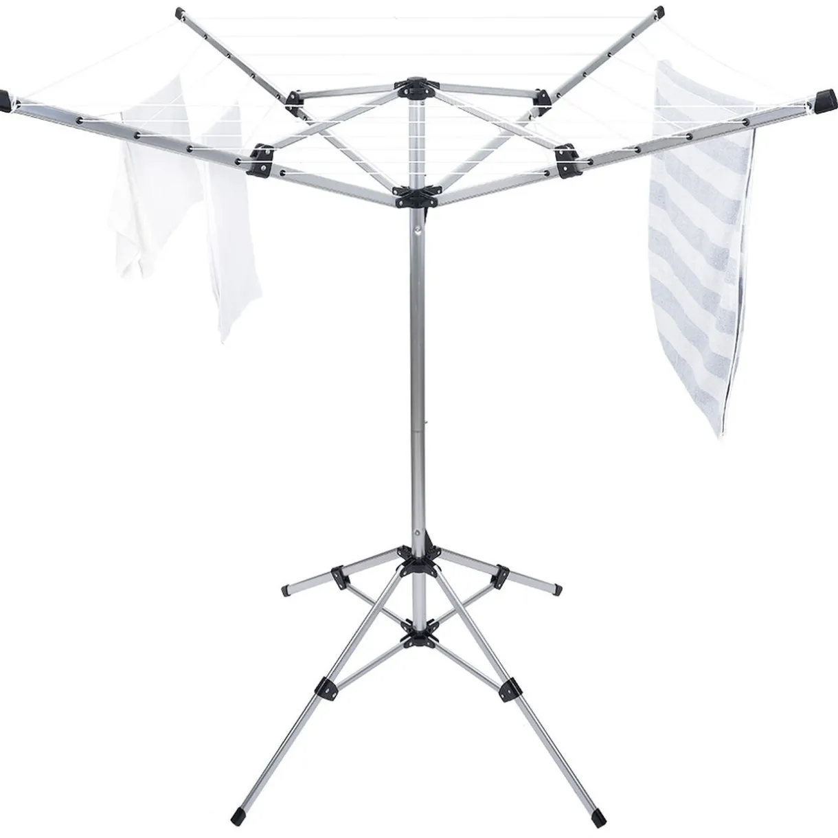 Entretien Du Linge|Gifi Séchoir linge d'extérieur étendoir parapluie 20m
