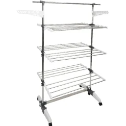 Entretien Du Linge|Gifi Séchoir tour 22 m d'étendage repliable demi-ouverture