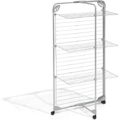 Entretien Du Linge|Gifi Séchoir tour Alpina à roulettes étendoir à linge 30m