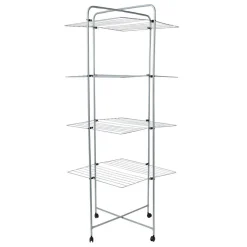 Entretien Du Linge|Gifi Séchoir tour sur roulettes 40 m d'étendage