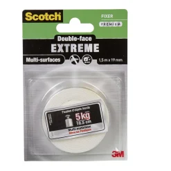 Clearance Gifi Scotch double face extreme blanc multi-surfaces