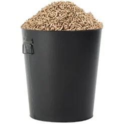Nettoyage Et Entretien|Gifi Seau à pellets et granulés métal noir