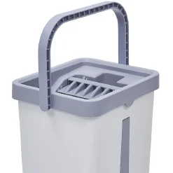 Nettoyage Et Entretien|Gifi Seau essoreur avec balai plat pliable 8 L