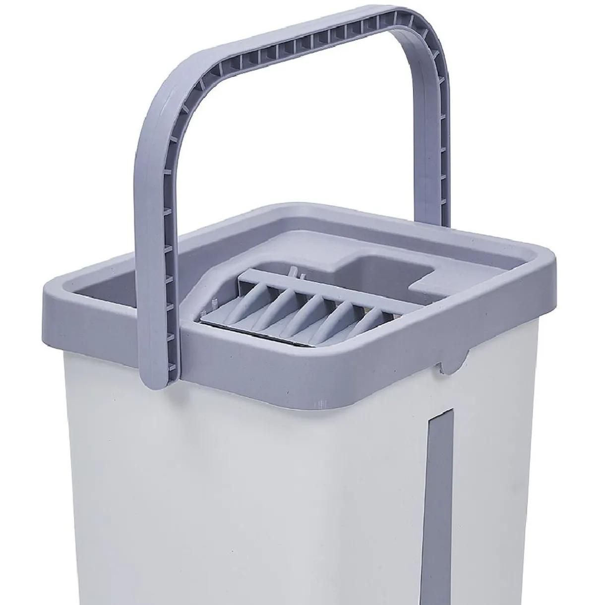 Nettoyage Et Entretien|Gifi Seau essoreur avec balai plat pliable 8 L