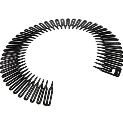 Gifi Serre tête accordéon noir