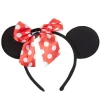 Hot Gifi Serre tête Minnie noeud rouge à pois
