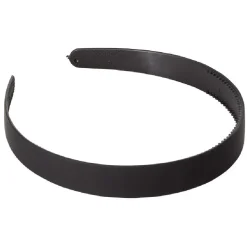 Online Gifi Serre tête plastique fin noir mat