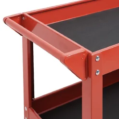 Hot Gifi Servante d'atelier chariot 3 niveaux rouge