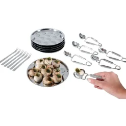 Service à escargots 18 pcs^Gifi Clearance