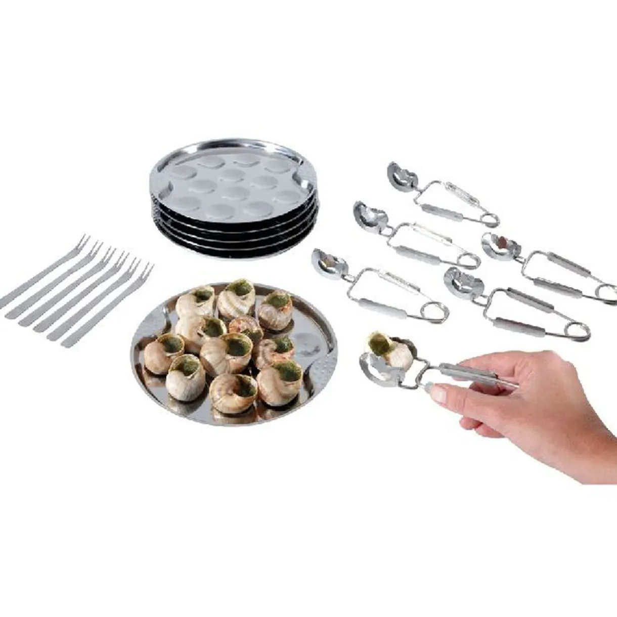 Service à escargots 18 pcs^Gifi Clearance