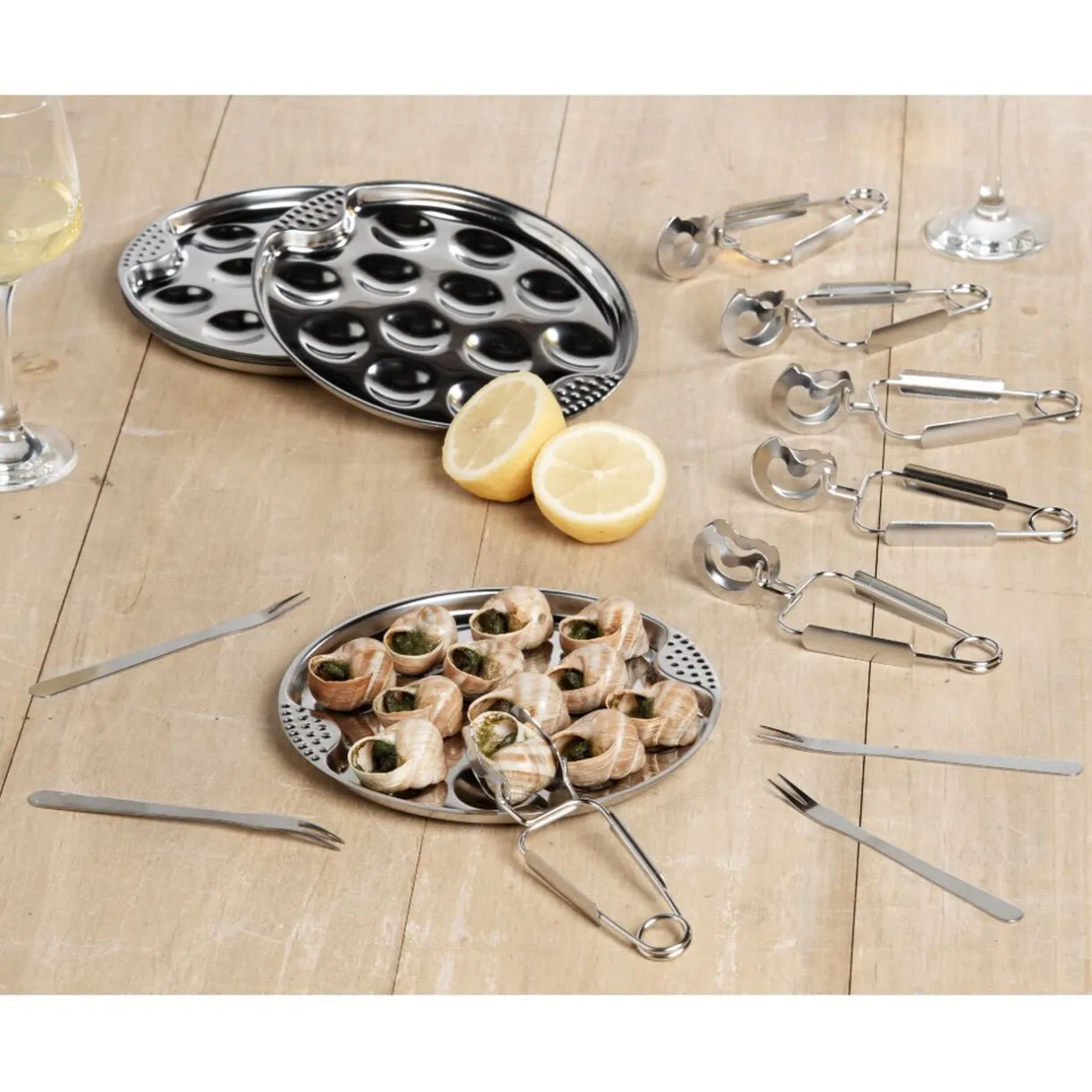 Service à escargots 18 pcs^Gifi Clearance