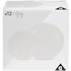 Service à vaisselle porcelaine 12 pièces^Gifi New