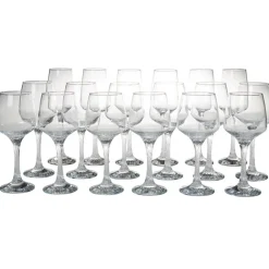 Service 18 verres à pied glamour^Gifi Sale