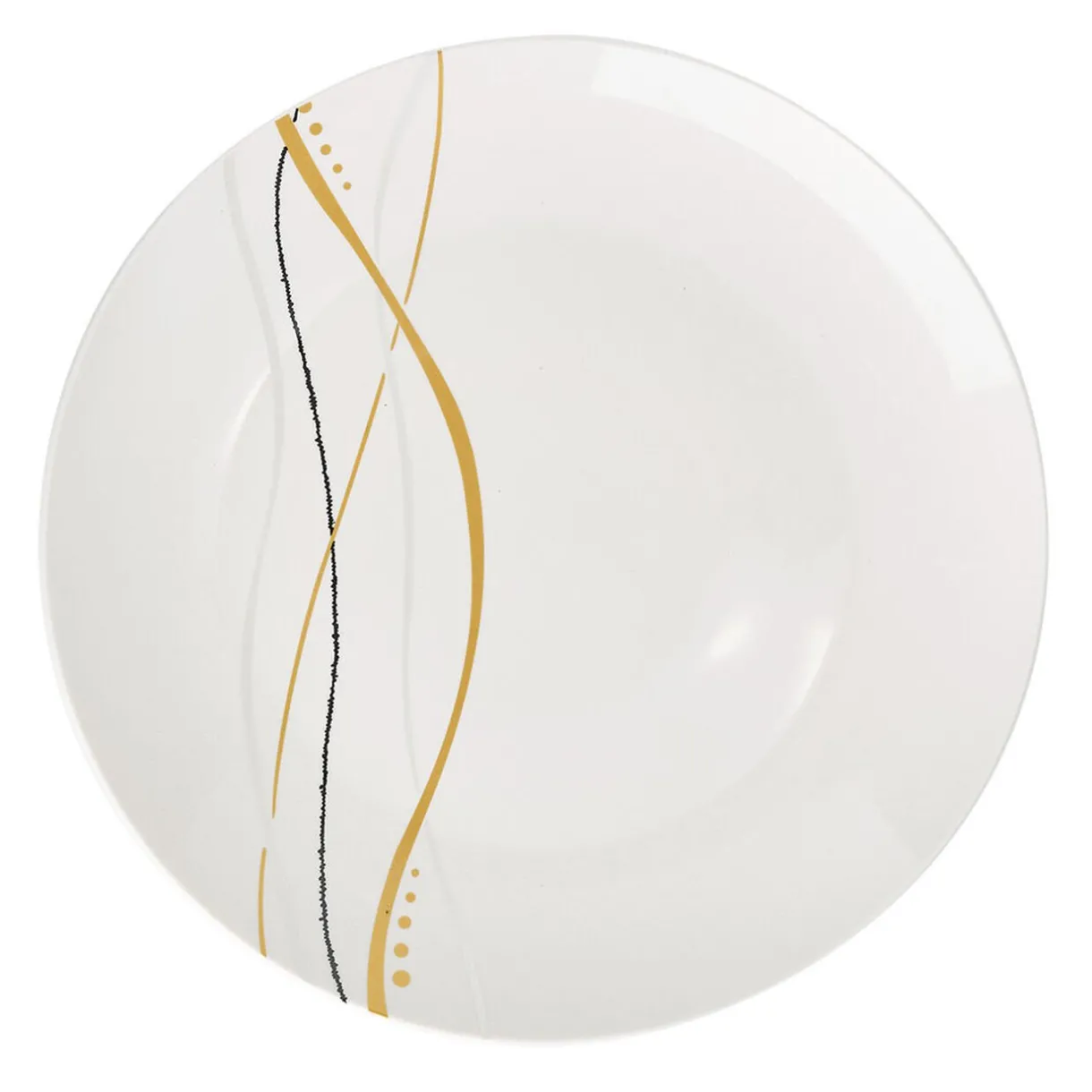 Service de table motif doré argenté pour 6 personnes^Gifi Sale