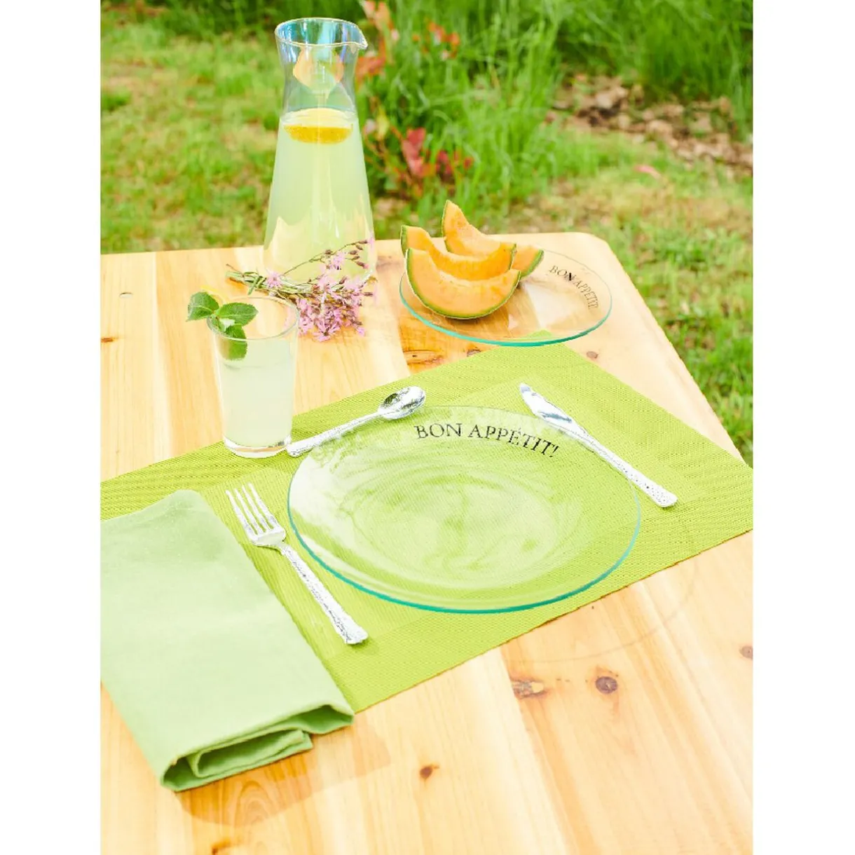 Service de vaisselle en verre Bon Appétit^Gifi Hot