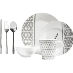 Service vaisselle en porcelaine 32 pièces^Gifi Hot