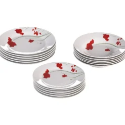 Service vaisselle porcelaine 18 pièces^Gifi Clearance