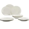 Service vaisselle porcelaine blanche^Gifi Outlet