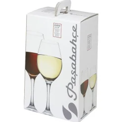 Service verres à pied 6x 46cl et 6x 36.5cl^Gifi Discount